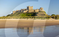 Bamburgh Castle, Northumberland, England, United Kingdom, Europe