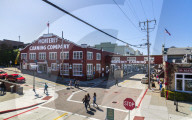 Monterey Canning Company building, Monterey Bay, Peninsula, Monterey, California, United States of America, North America