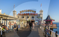 Brighton Palace Pier, East Sussex, England, United Kingdom, Europe