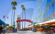Santa Cruz Broadwalk, Santa Cruz, California, United States of America, North America