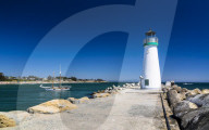 Walton Lighthouse, Santa Cruz, California, United States of America, North America
