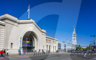Pier 1 and Ferry Building, San Francisco, California, United States of America, North America
