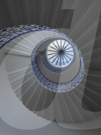 Tulip spiral staircase, Queen's House, Greenwich, London, United Kingdom