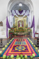 Vigil at the fifth weekend of Lent 2017 in Antigua