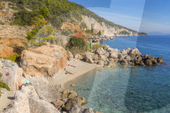 Skala Beach near Sveta Nedjelja on Hvar Island