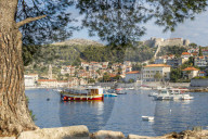 View to Hvar Town and the Spanish Fortress