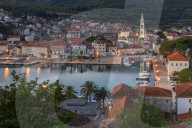View over the old town of Jelsa on Hvar Island