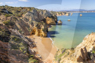 Camilo Beach near Lagos, Algarve, Portugal, Europe