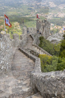 The Moorish Castle near Sintra, Portugal, Europe