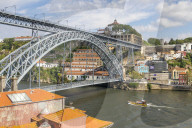 Dom LuÃ­s I Bridge, Porto, Portugal, Europe