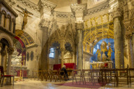 Interior of the Sveti Duje cathedral in Split