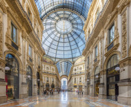 Galleria Vittorio Emanuele IIPinacoteca di Brera, Milano,Lombardia, Italy