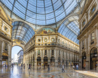 Galleria Vittorio Emanuele IIPinacoteca di Brera, Milano,Lombardia, Italy