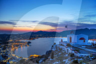 View from the Castle, Leros Island, Greece