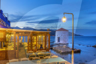 Mill at Agia Marina, Leros Island, Greece