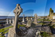 Irealnd, Cliffs Coastal Walk,Lahinch cemetery