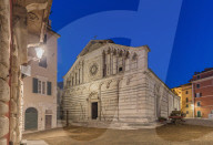 The Dome (Insigne Collegiata Abbazia Mitrata di Sant'Andrea Apostolo), Carrara,Tuscany,Italy