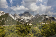 Marble quarries,Carrara,Tuscany,Italy