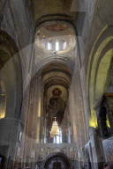 Interior of Svetitskhoveli Cathedral of the Twelve Apostles in Mtskheta