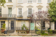 Beautiful architecture in Notting Hill in London, England, United Kingdom, Europe.