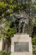 The Captain Robert Falcon Scott statue in St James in London, England, United Kingdom, Europe.