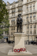 The Gurkha memorial (Memorial to the Brigade of Gurkhas), in Westminster in London, England, United Kingdom, Europe.