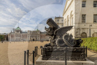The CÃ¡diz Memorial, on Horse Guards Parade ground in London, England, United Kingdom, Europe.