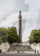 The Duke of York Column in Pall Mall in London, England, United Kingdom, Europe.
