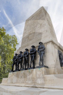 The Guards Memorial on Horse Guards Parade, in London, England, United Kingdom, Europe.