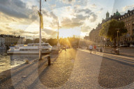 StrandvÃ¤gen close to Nybroplan in the city center