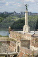 Victor column, Kalemegdan Fortress, Belgrade, Serbia