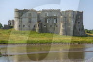 Carew castle, Pembrokeshire, Wales