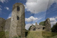 South East tower and eastern part of Llawhaden Castle