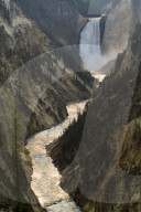 Yellowstone National park, and Yellowstone river river and falls
