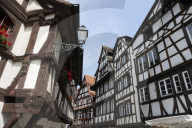 Medieval buildings, Petite France, Strasbourg, France