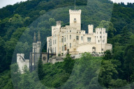 Stolzenfels Castle near Koblenz, River Rhine, Germany