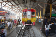 Maeklong railway, Bangkok, Thailand