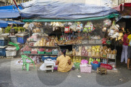 Market stall, Samut Sakhon,Bangkok, Thailand
