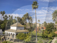 The Gardens of the Royal Palace, Seveille, Andalucia, Spain