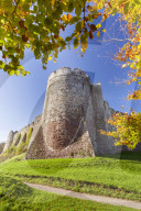 Chepstow Castle, Monmouthshire, Gwent, South Wales, UK