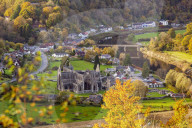 Tintern Abbey, Wye Valley, Monmouthshire, Wales, UK