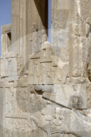Medes and Arachos priests. The Tachara, the Palace of Darius was the exclusive building of Darius I. Persepolis. Iran.