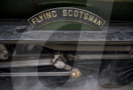 FEATURE - Historischer Zug "The Flying Scotsman" fährt nach Coronapause wieder