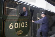 FEATURE - Historischer Zug "The Flying Scotsman" fährt nach Coronapause wieder