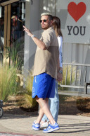 Scott Disick and girlfriend Amelia Hamlin shop at Malibu country mart