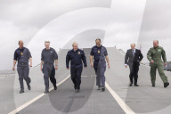 Boris Johnson HMS Queen Elizabeth II Aircraft Carrier