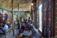 Naghsh-E Jahan Restaurant. Ispahan. Iran.