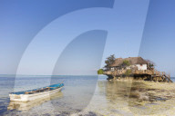 East Africa, Tanzania, Zanzibar island, Pingwe, The Rock restaurant in the sea