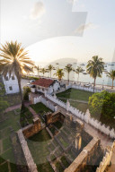 East Africa, Tanzania, Zanzibar island, Stone Town, ruins at the Beit-el-sahel museum