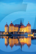 Europe, Germany, Saxony, Moritzburg castle